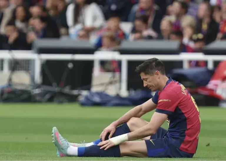 رسمی: لواندوفسکی ال‌کلاسیکوی فینال را از دست داد