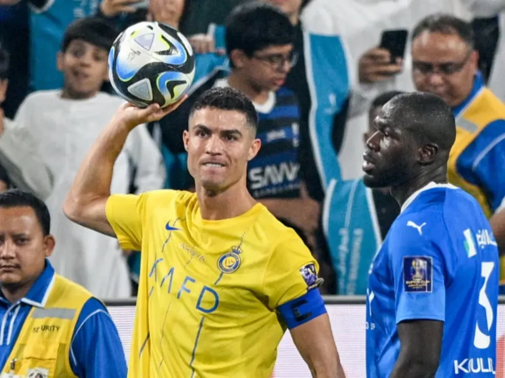 رونالدو در دربی ریاض: یک بازنده تمام عیار