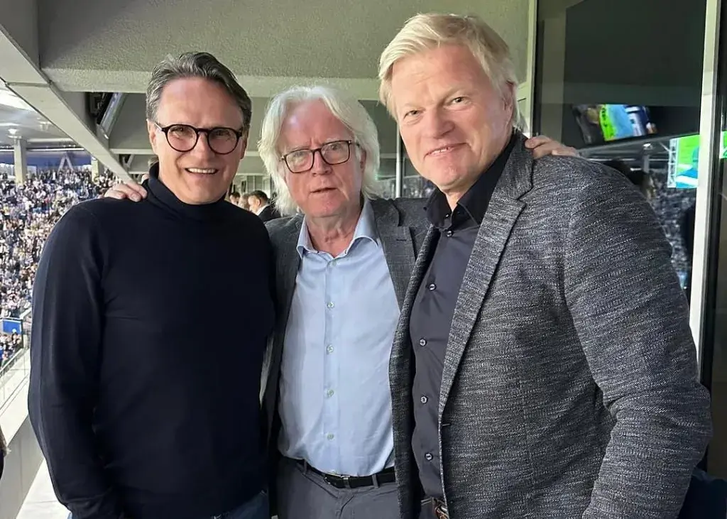 سرمربی سابق استقلال در آغوش اسطوره آلمان (عکس)‏