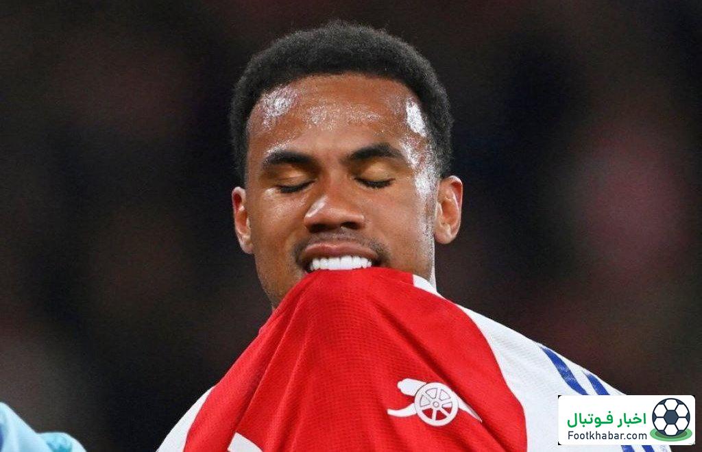 ضربه سنگین به آرسنال: گابریل فصل را از دست داد