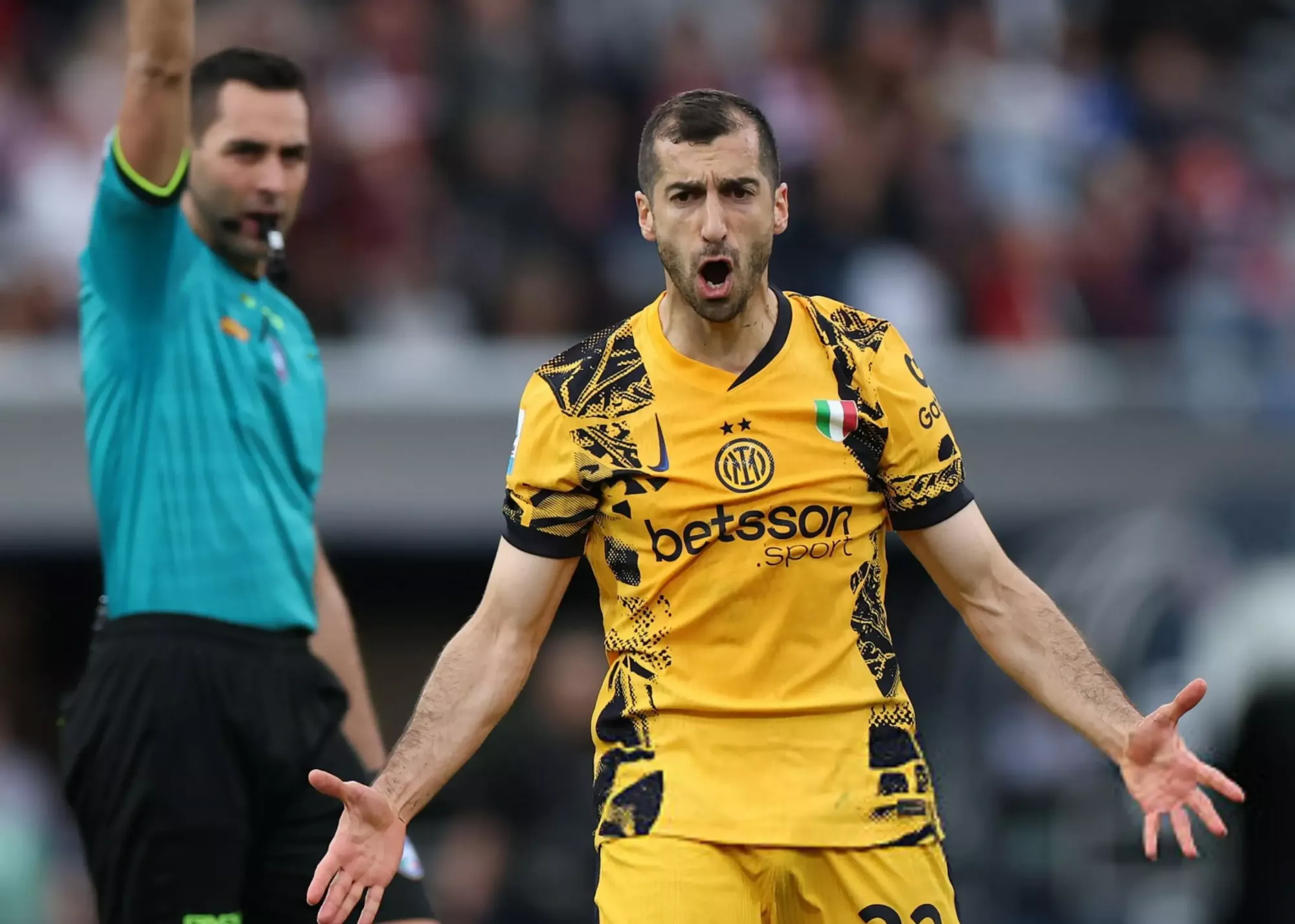 ضربه سنگین به اینتر: محرومیت دو ستاره برابر رم!