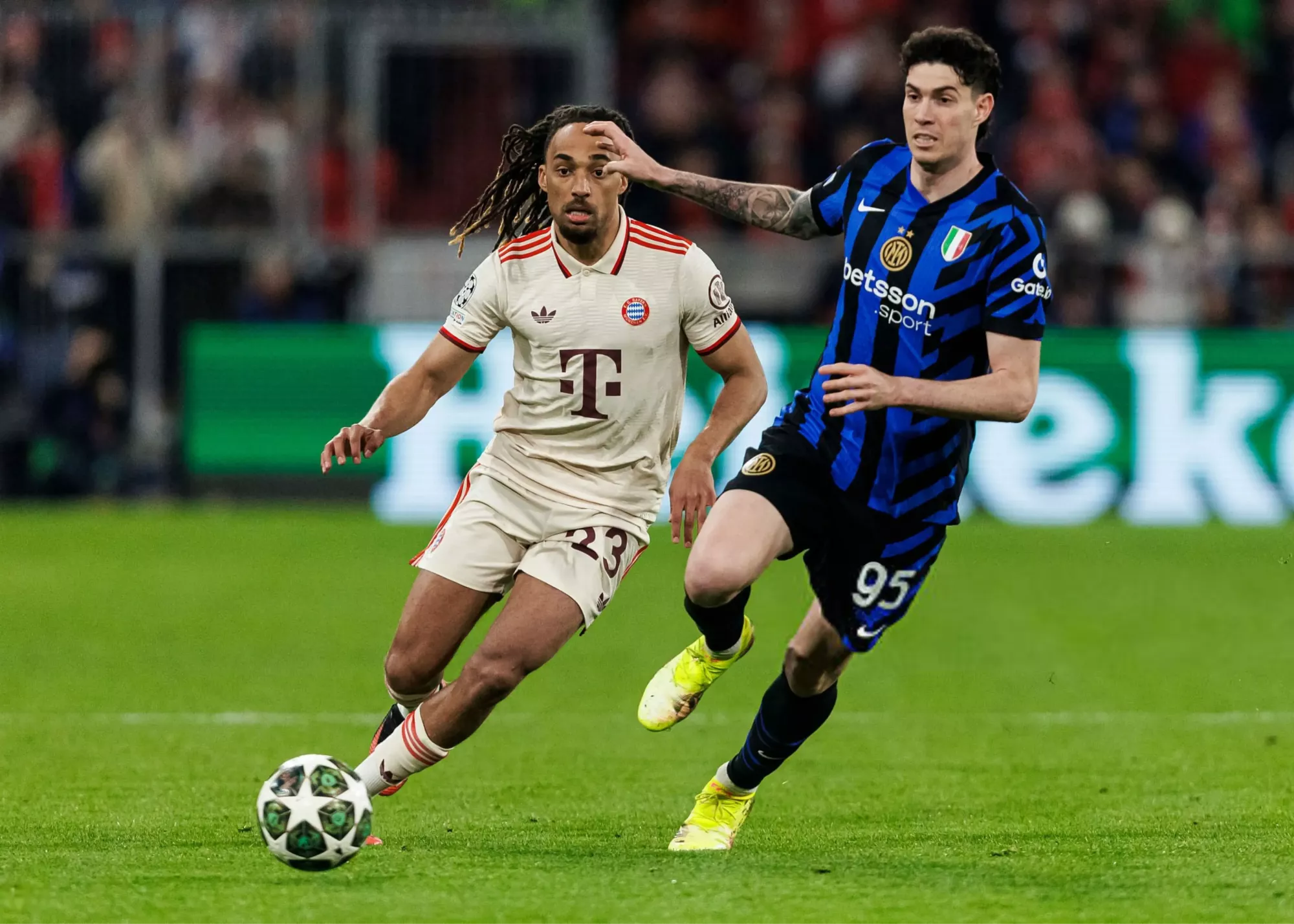 لحظه به لحظه با جدال حساس اینتر و بایرن