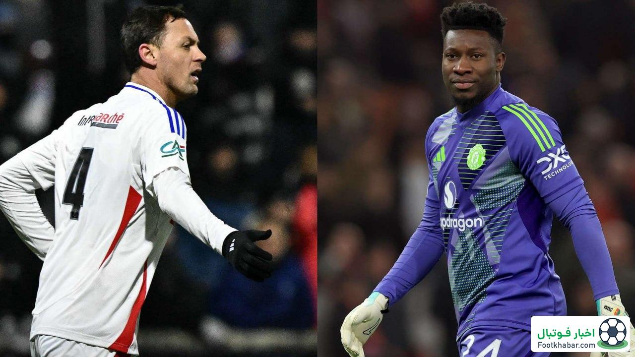 ماتیچ از خجالت اونانا درآمد: بدترین گلر تاریخ یونایتدی!