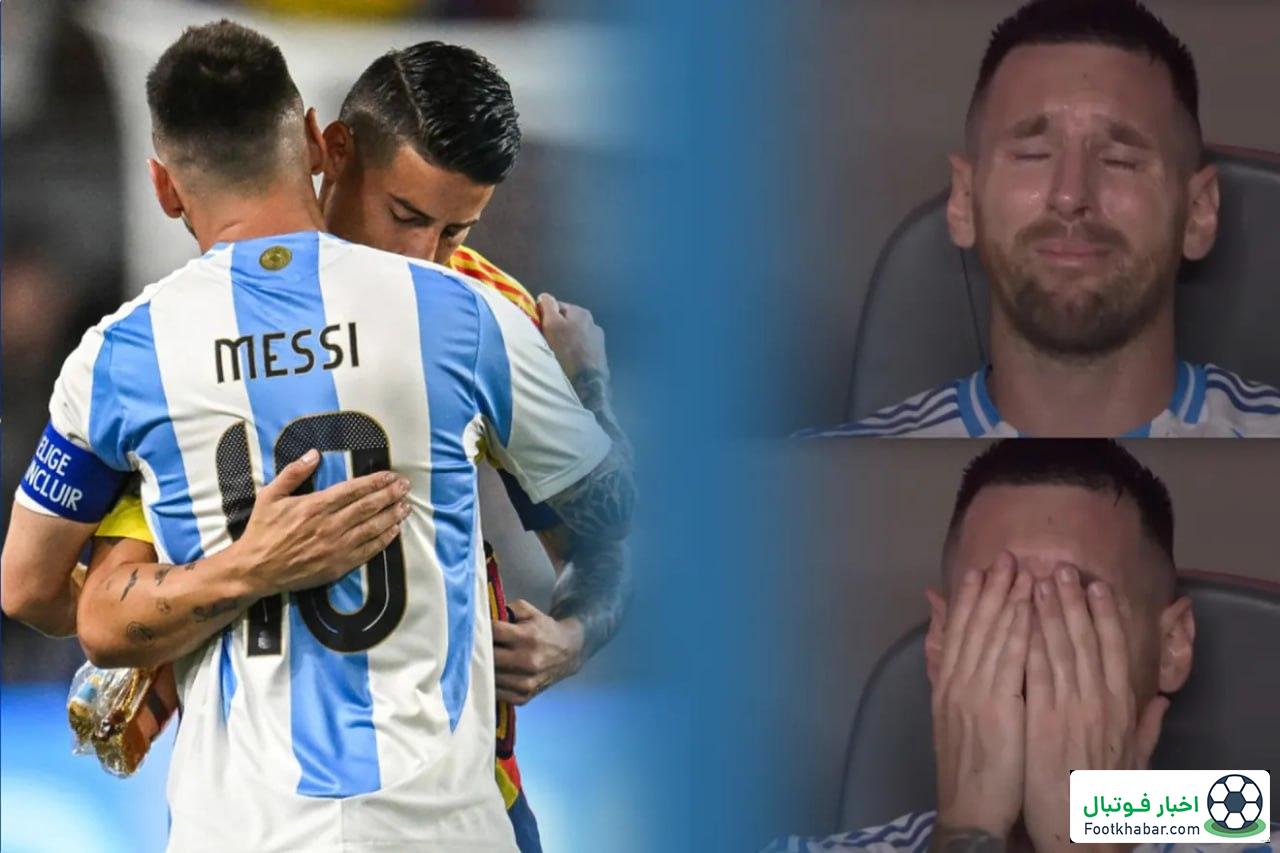 مسی درباره اشک‌های فینال: برایم خیلی سخت بود!‏