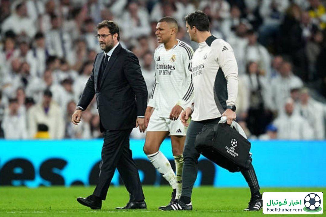 مصدومیت امباپه: امیدهای رئال صفر شد!