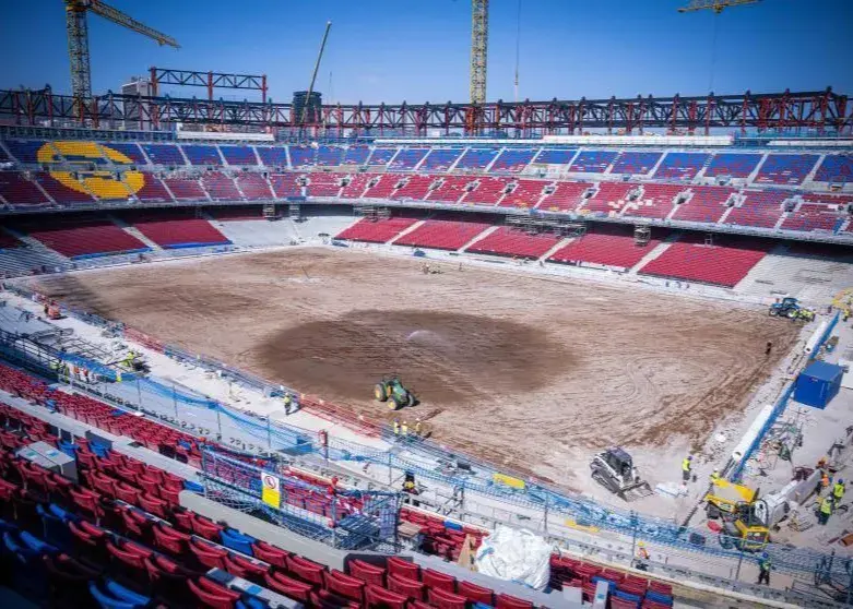 نوکمپ کم‌کم برای بازگشت بارسا آماده می‌شود (عکس)