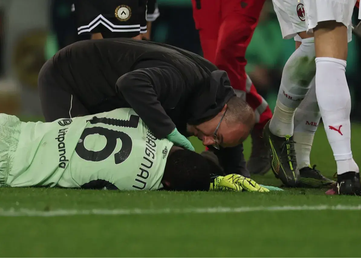 نگرانی در میلان: مانیان بیهوش شد! (عکس)