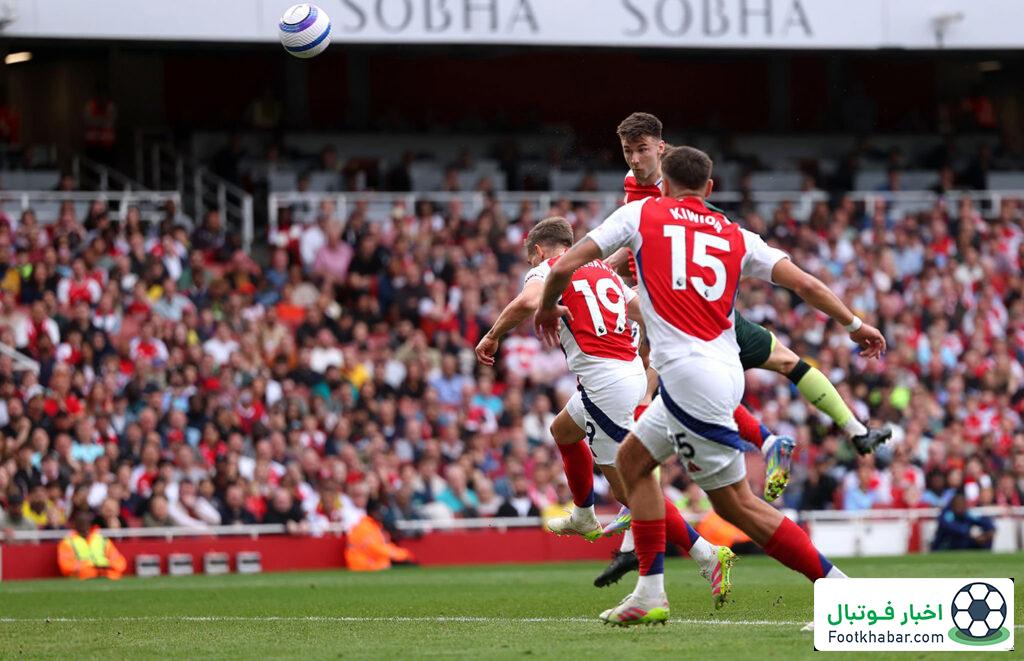 هوش مصنوعی گل آرسنال را رد کرد! (عکس)