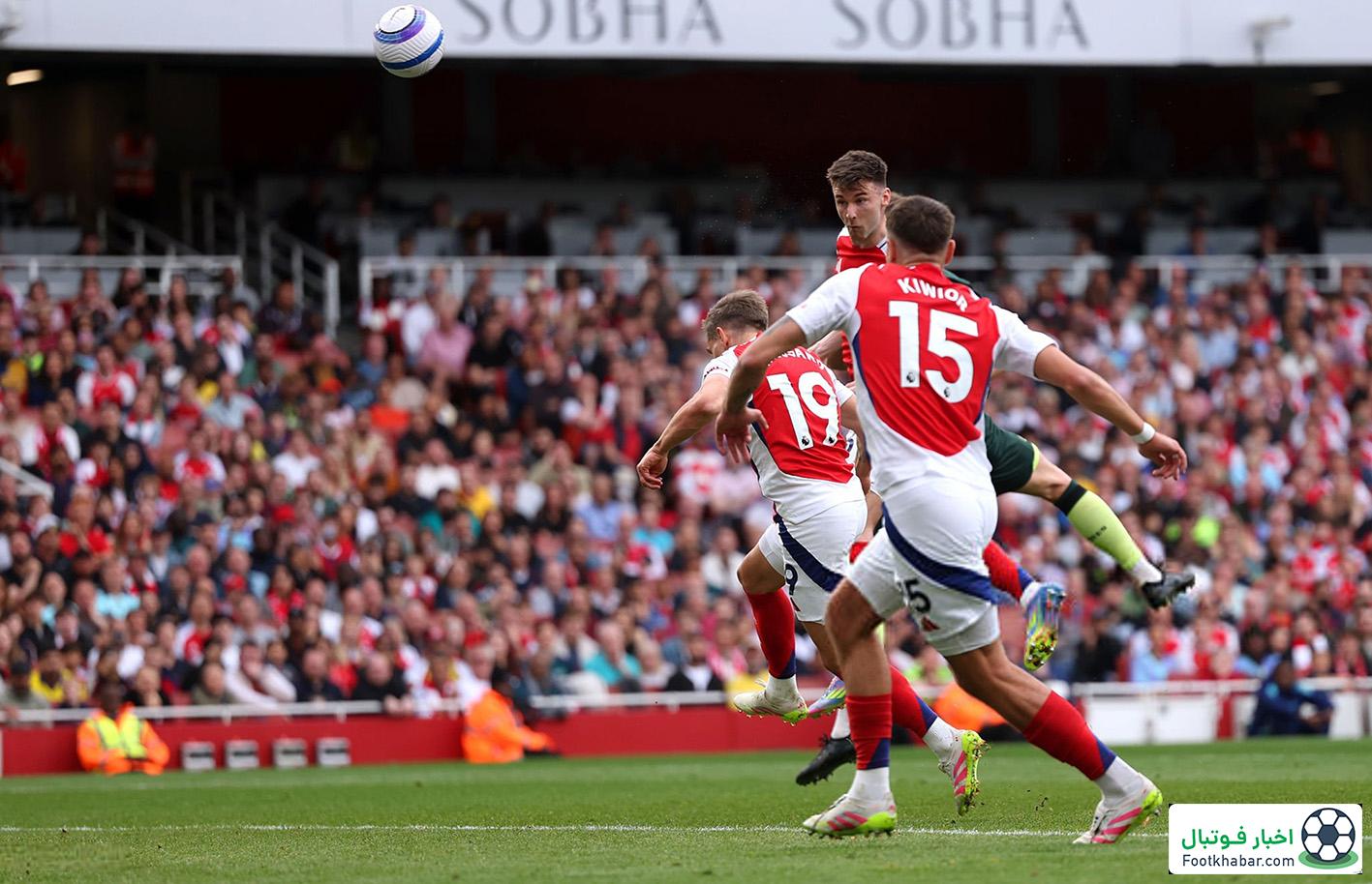 هوش مصنوعی گل آرسنال را رد کرد! (عکس)