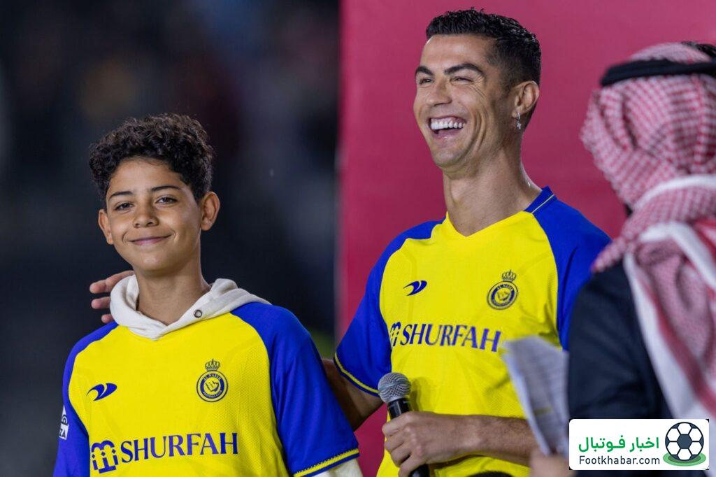 پسر رونالدو در لباس بی‌خانمان‌ها! (عکس)