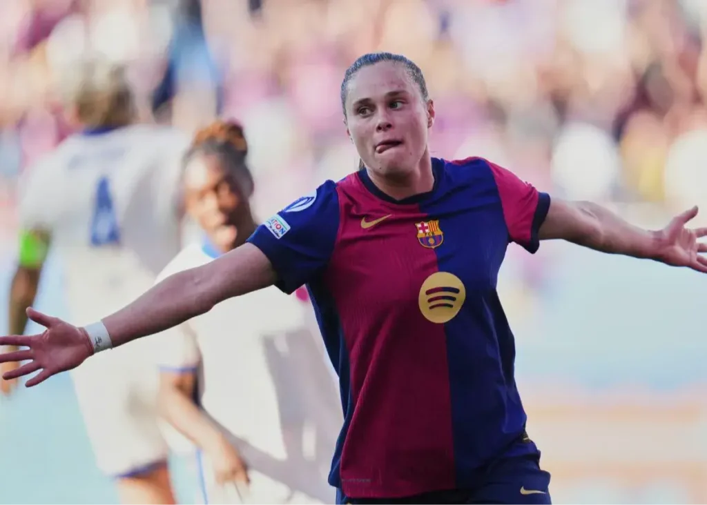 چمپیونزلیگ زنان: بارسا چلسی را نابود کرد!