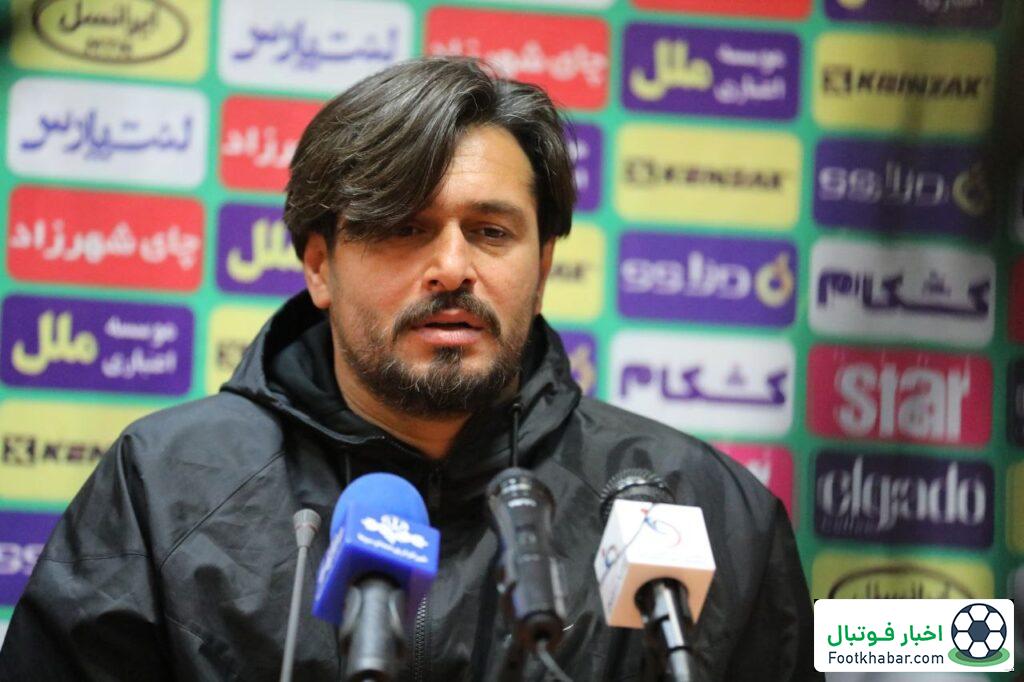 دقیقی: تلاشم این است از پرسپولیس گل نخوریم