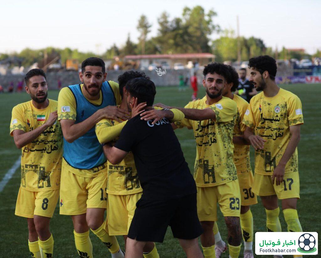 تونل نارنجی به افتخار قهرمان لیگ یک (عکس)