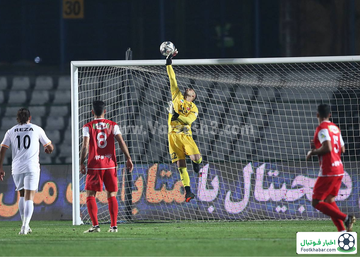یک نیمه‌ کلین‌شیت به نام گلر جوان پرسپولیس