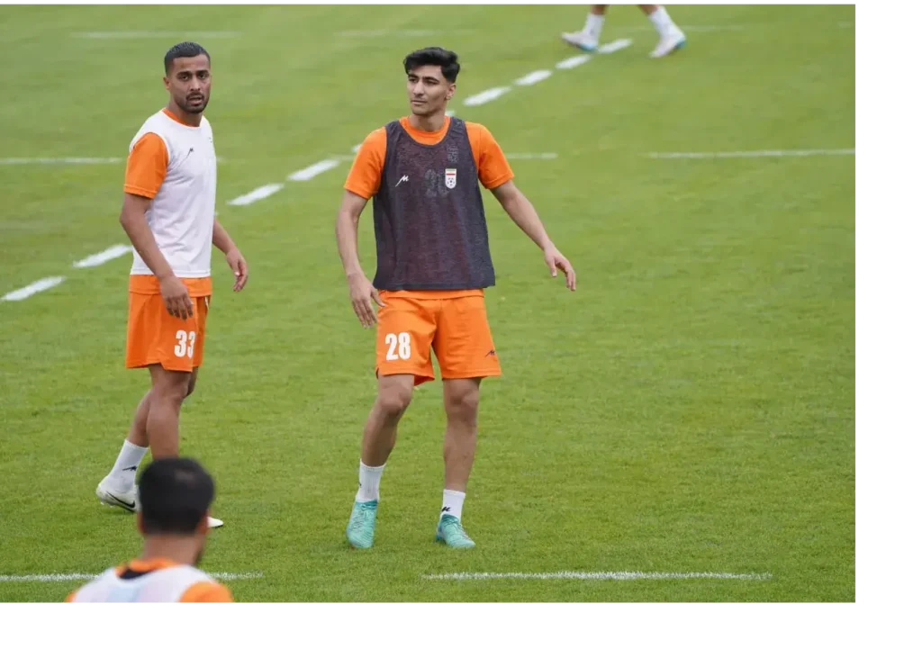 تمرینات جوان گل‌گهر برای پیراهن اصلی تیم ملی