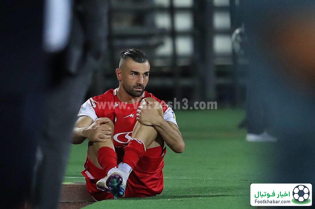 واکنش سردار به شکست استقلال: او روی زمین نشست!