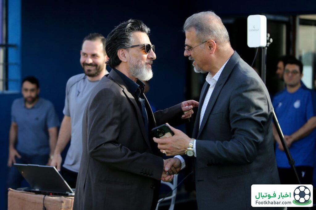 قهرمان آسیا، مهمان ویژه تمرین استقلال