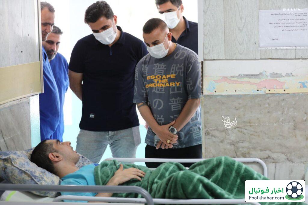 مدافع سابق تیم ملی در شهر بهارنارنج بابل