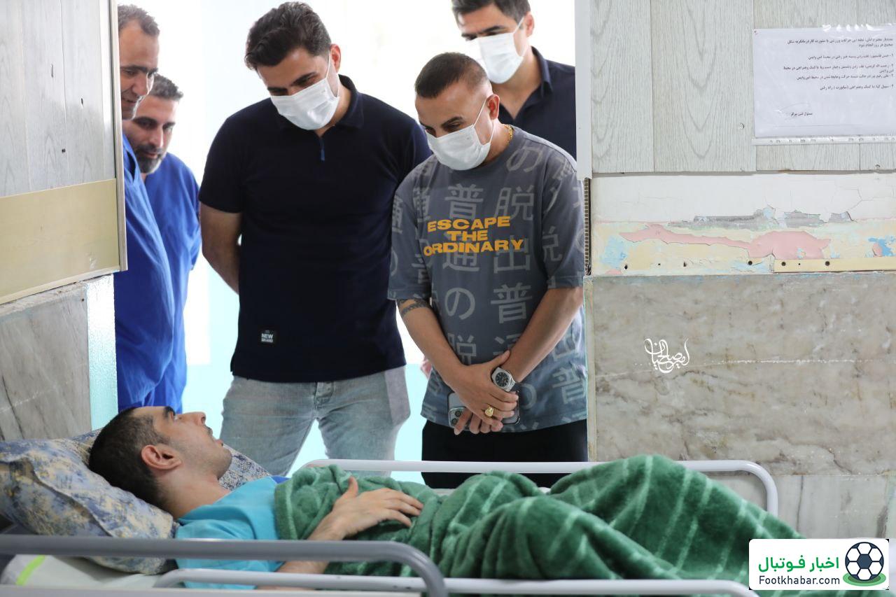 مدافع سابق تیم ملی در شهر بهارنارنج بابل