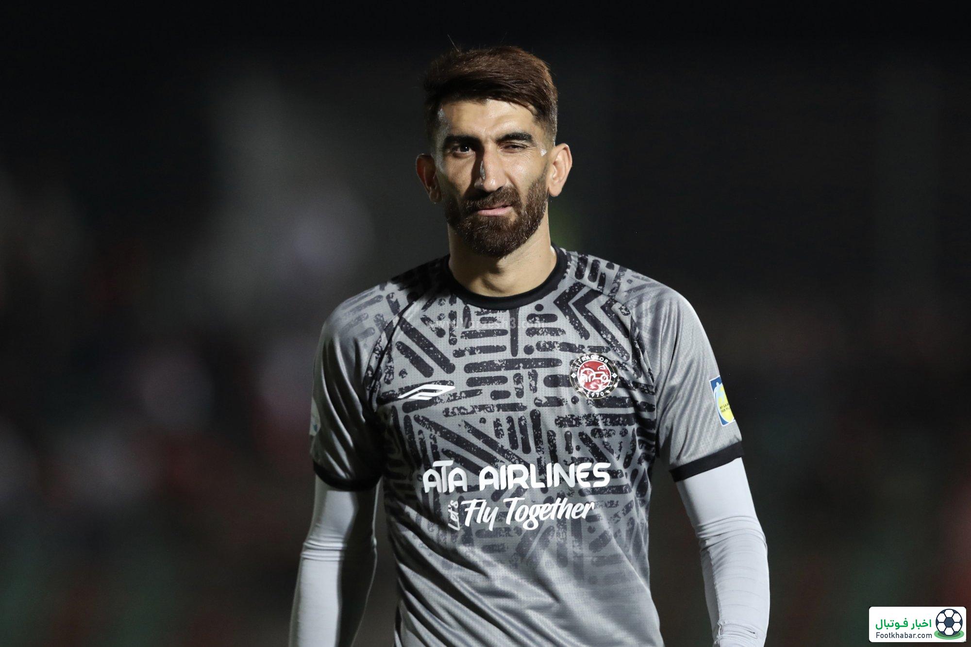 بیرانوند: می‌دانستم باید با هواداران پرسپولیس بجنگم