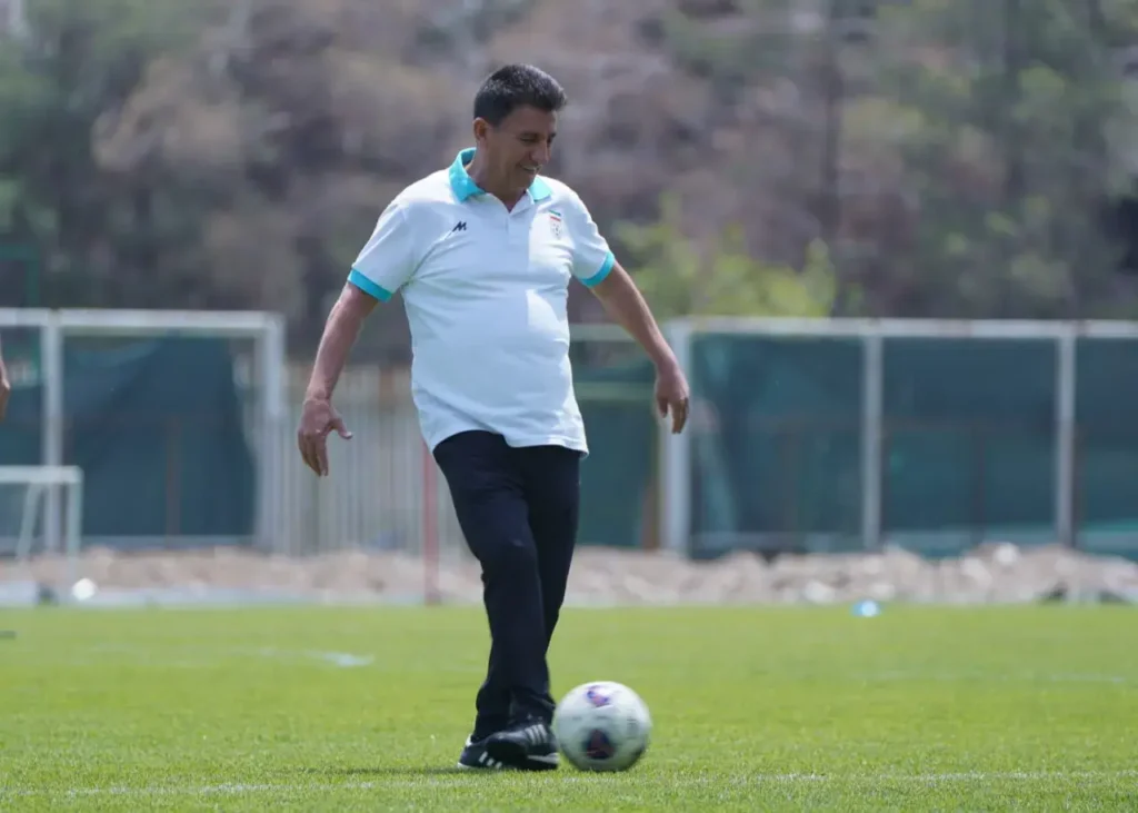 آرامش قلعه‌نویی پشت برج و باروی تیم ملی (عکس)