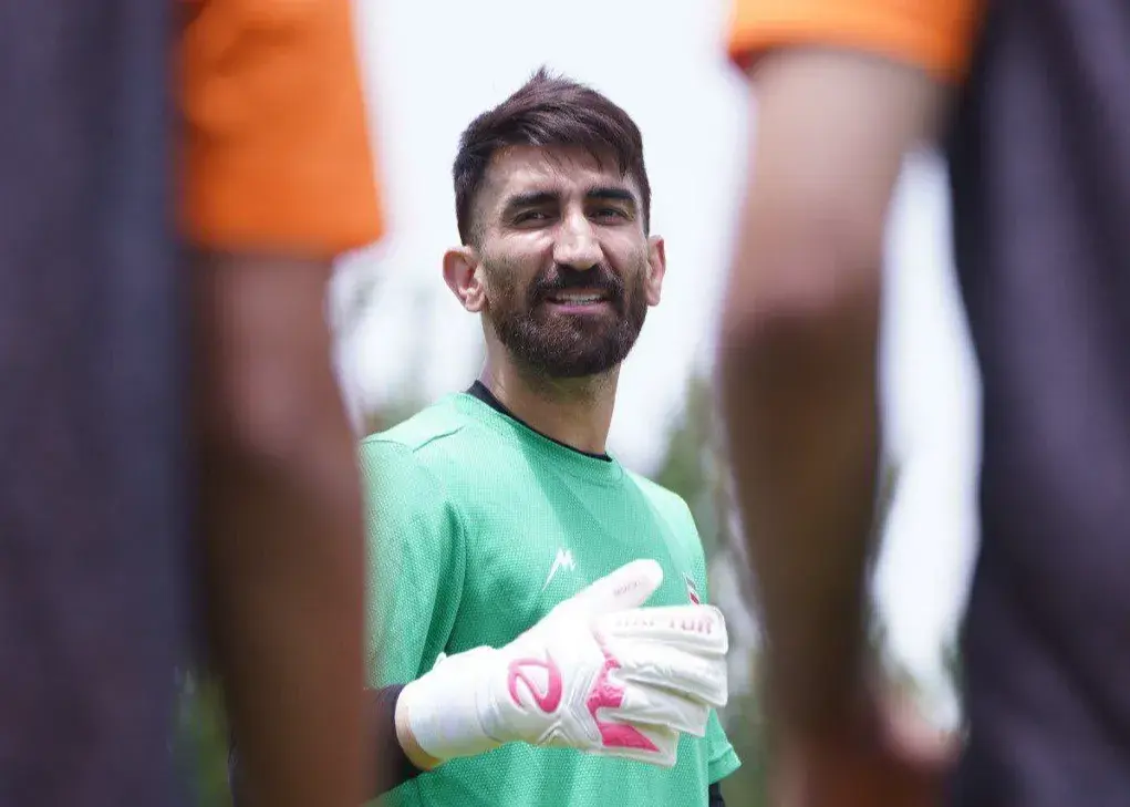 بیرانوند سرحال‌تر از همیشه در تیم ملی