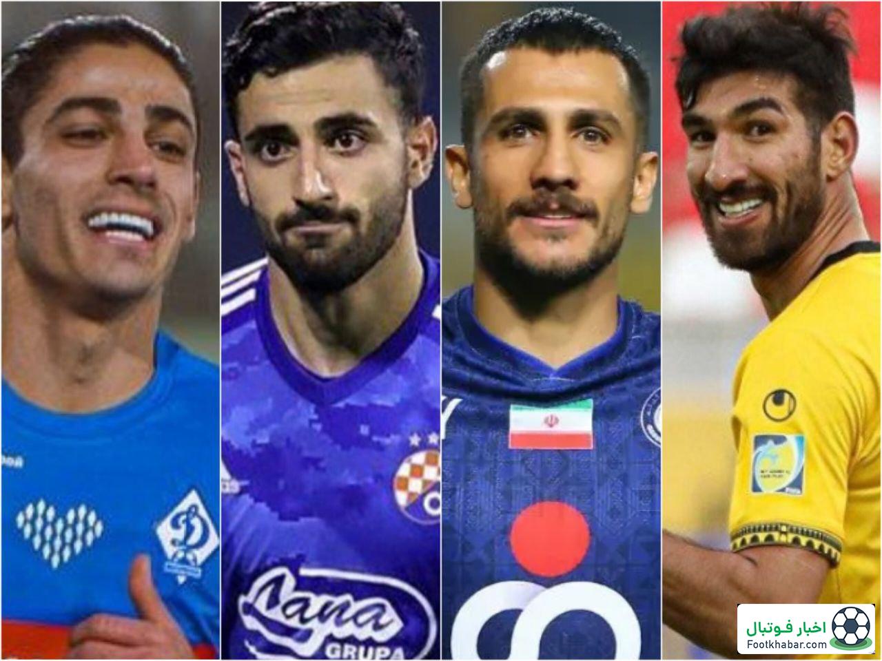 لیست خرید سپاهان: شش اسم بزرگ!