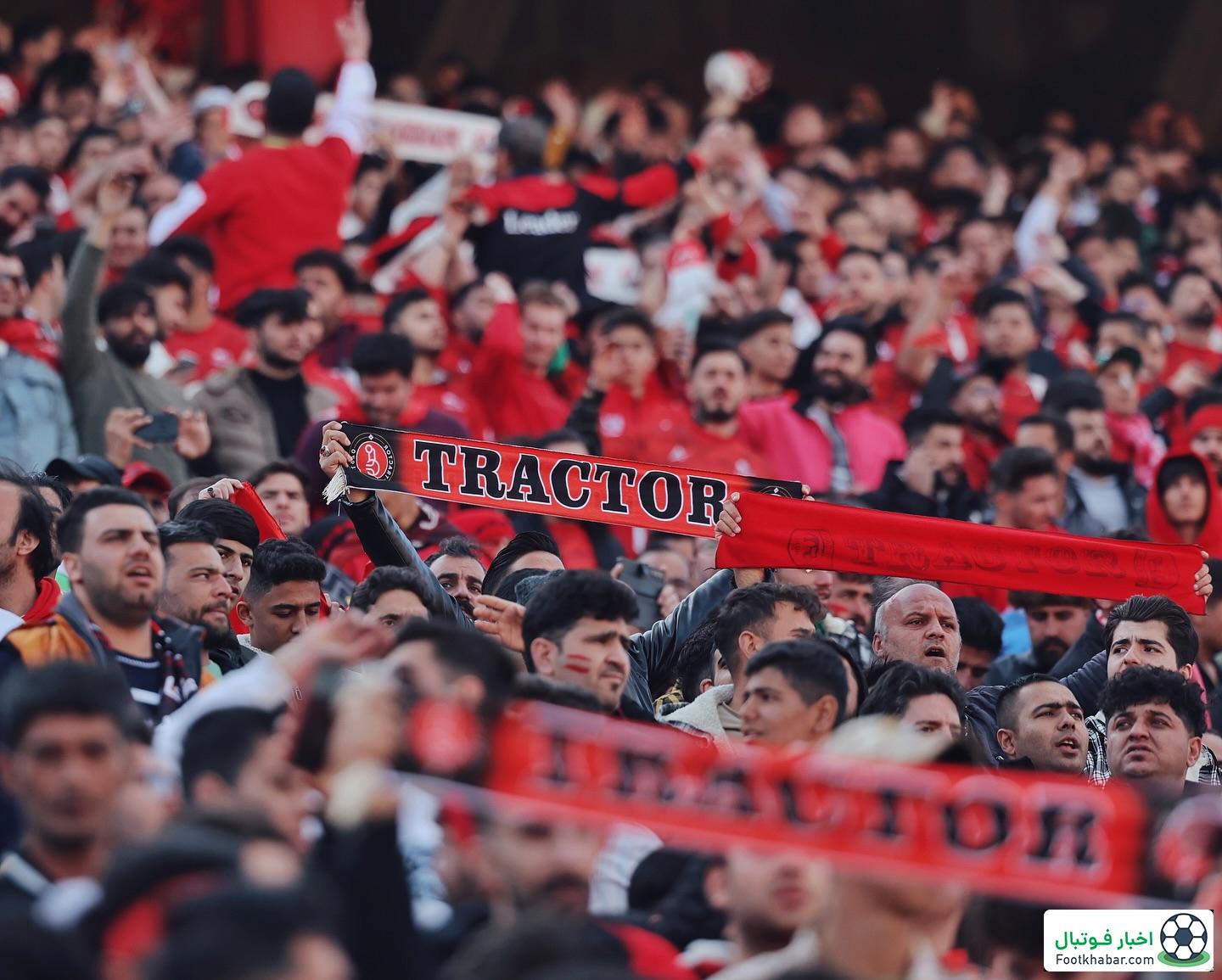 تجمع تراکتوریها در سردار ازادگان