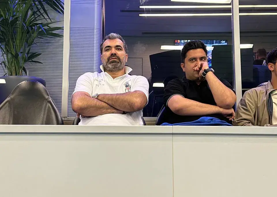 حضور سرمربی چادرملو در تمرینات اینتر