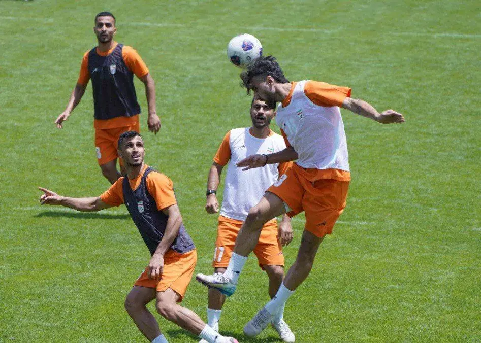 تمرین امروز تیم ملی: قایدی و عزت آمدند