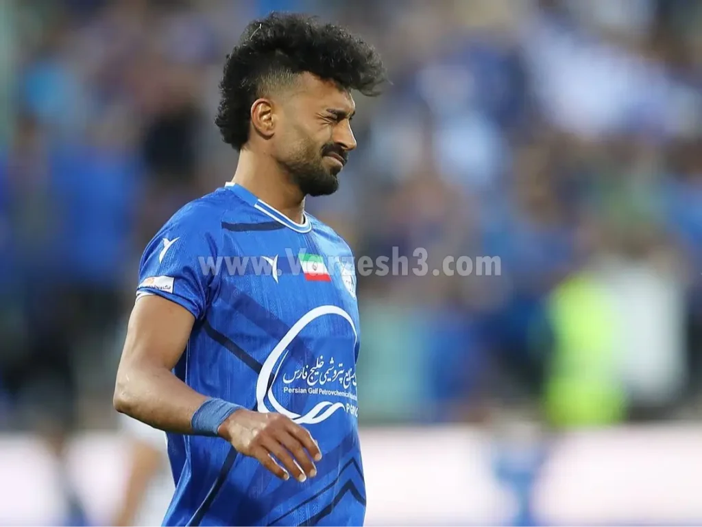 تصویر اختصاصی از آسیب‌دیدگی عجیب مچ رامین!