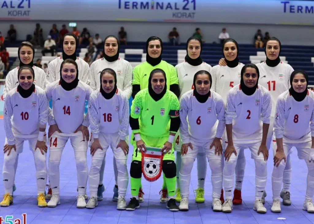 برد سخت فوتسال زنان ایران در جام ملت‌ها