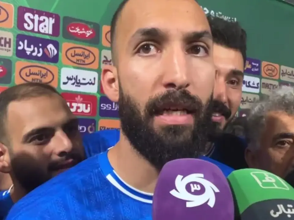 همراهان ویژه روزبه در جشن قهرمانی