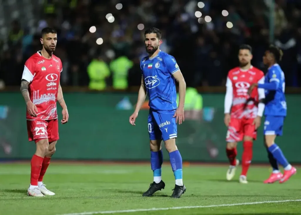 ستاره استقلال یاد دربی را زنده کرد!(عکس)