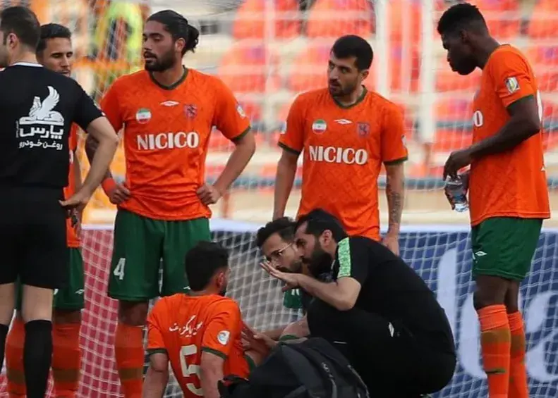 مس رفسنجان با ۲ غایب مقابل پرسپولیس