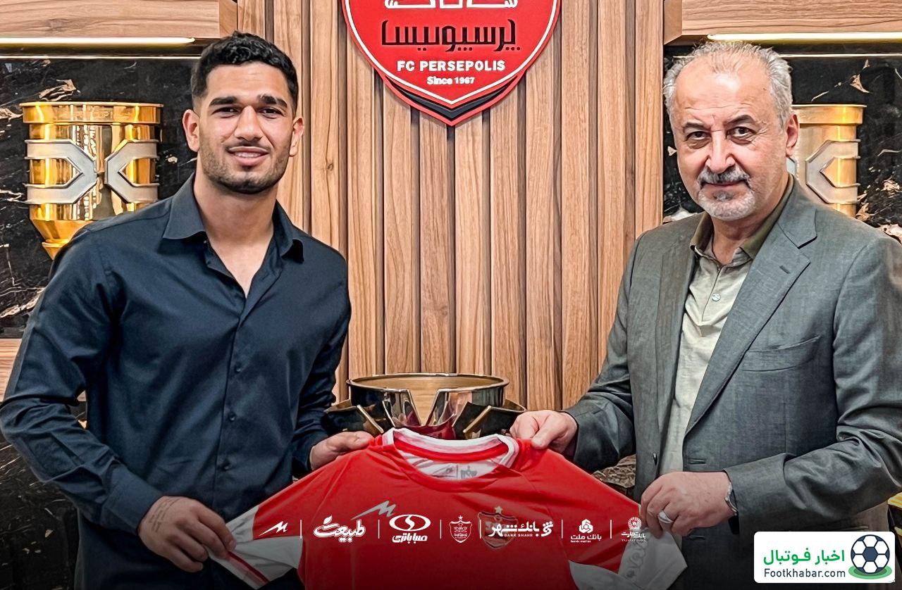 رسمی: پدیده جوان پرسپولیس تمدید کرد