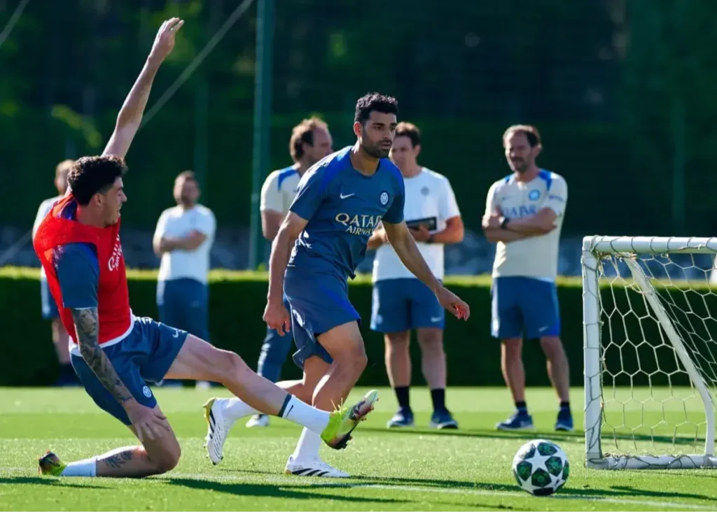 آخرین تمرین اینتر در میلان: آرامش پیش از طوفان