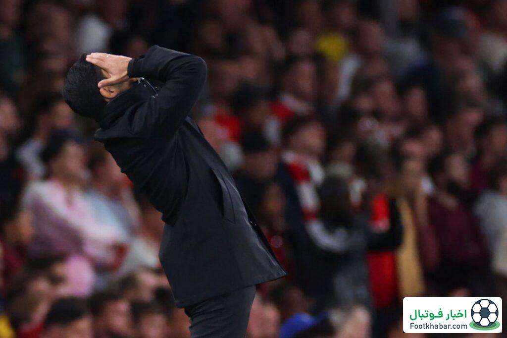 آرتتا: قهرمان نشدن در لیگ برتر دردناک است، خیلی!‏