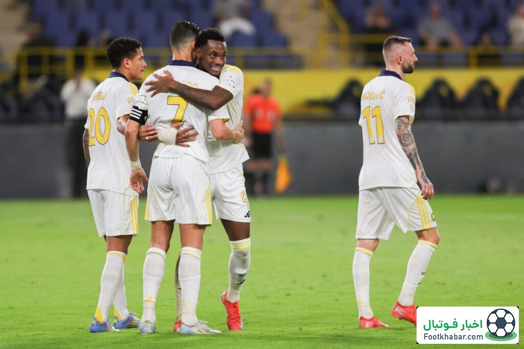 النصر جان کند تا توانست برنده شود