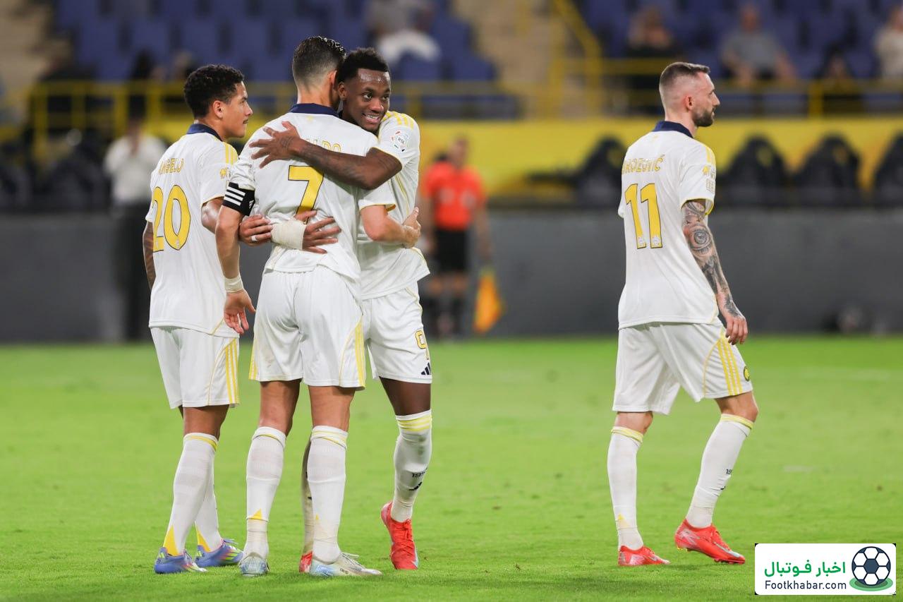 النصر جان کند تا توانست برنده شود