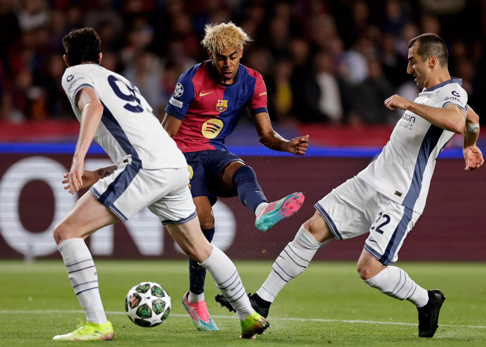 بارسا ۳-۳ اینتر: جشنواره ایکس‌جی در مونتجوئیک