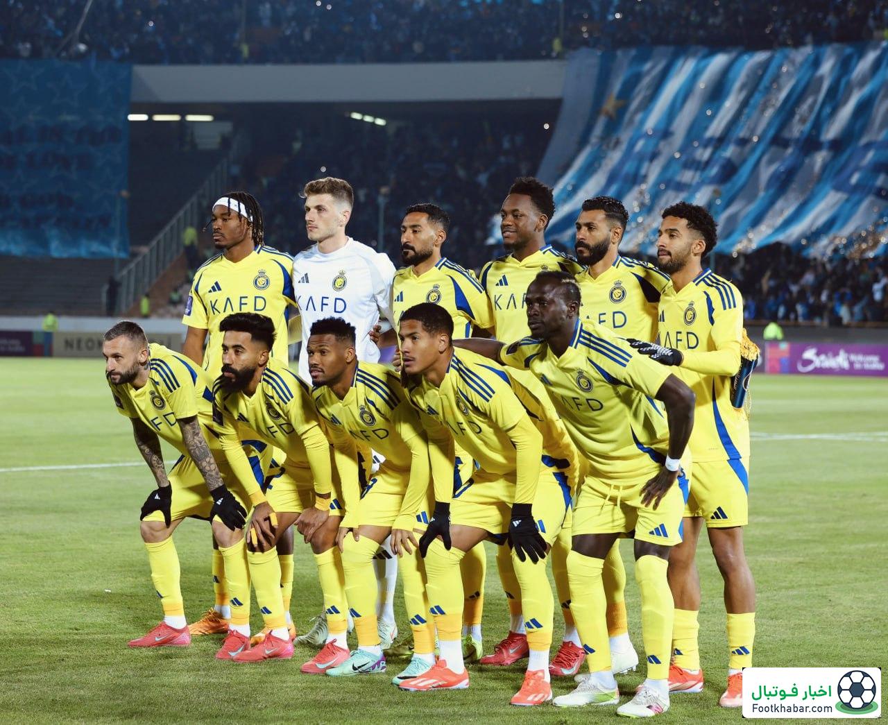 تکرار سناریو سال 2022 برای تیم پرستاره النصر
