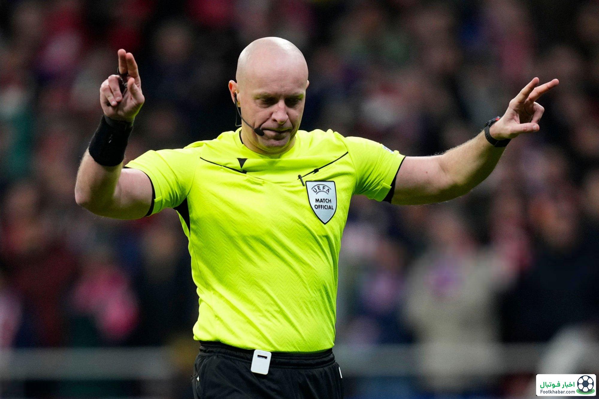 داور فینال جام جهانی برای بازی برگشت اینتر-بارسا