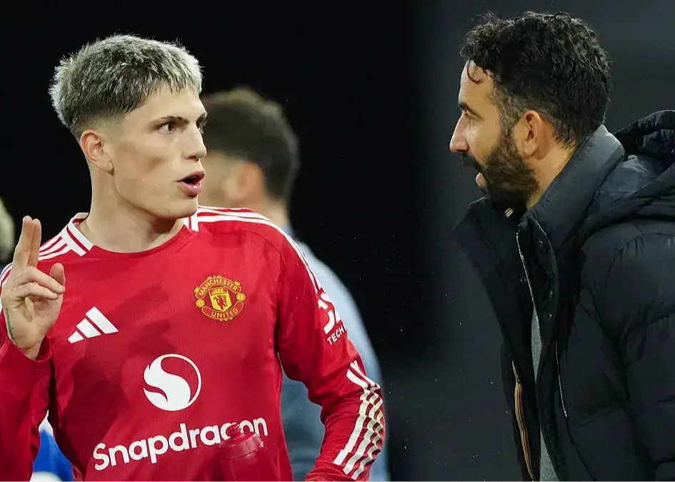 دعوای شدید آموریم با گارناچو: دعا کن تیم گیرت بیاد!