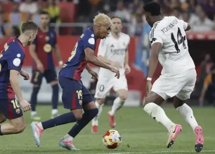 رئال فوتبال بازی کرد، بارسلونا قهرمان شد!