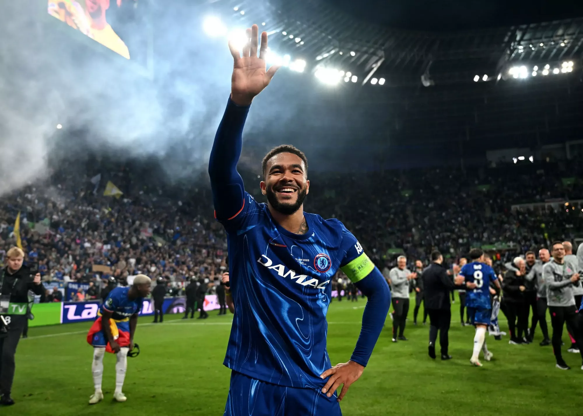 ریس جیمز: حالا وقت قهرمانی چمپیونزلیگ است!