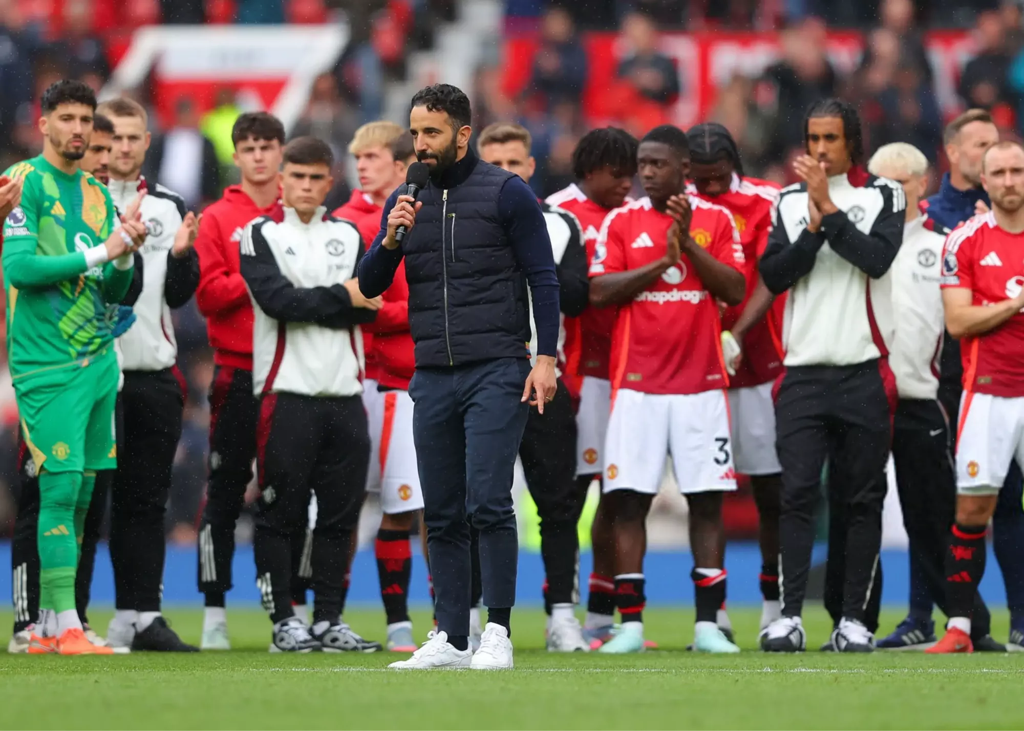 سخنرانی آموریم: ببخشید، فصل بعد جبران می‌کنیم