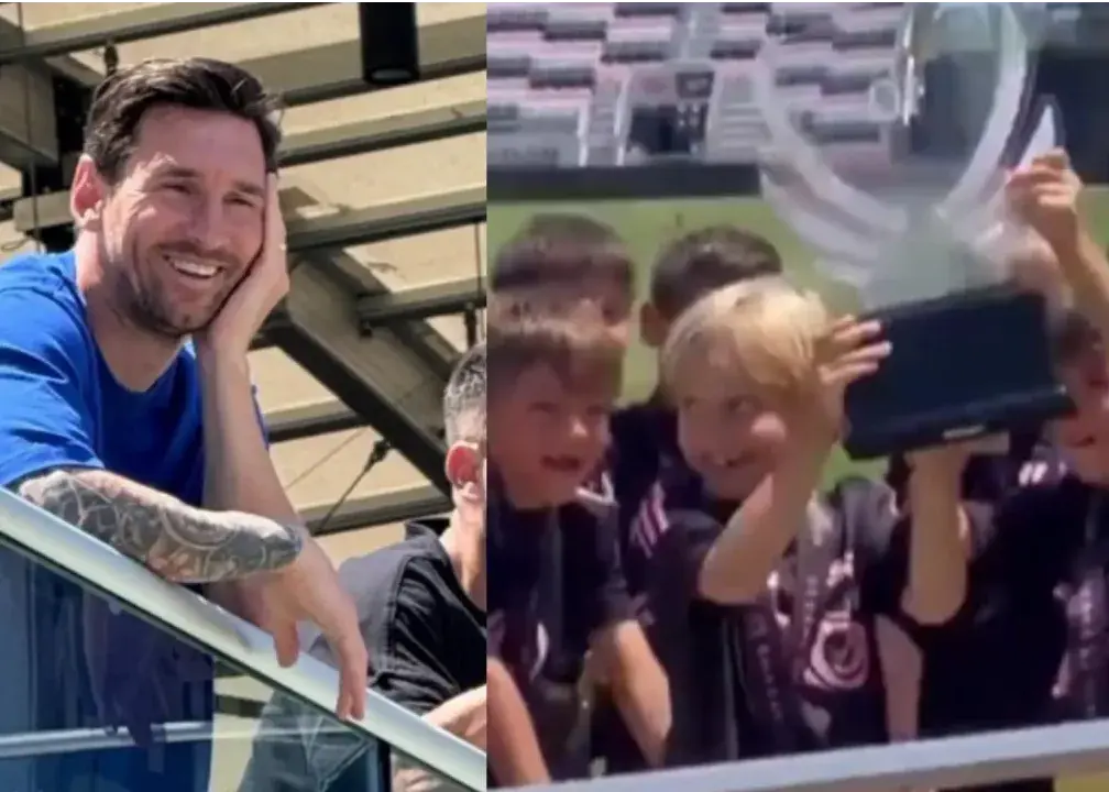 قهرمانی در خون خانواده مسی است! (عکس)