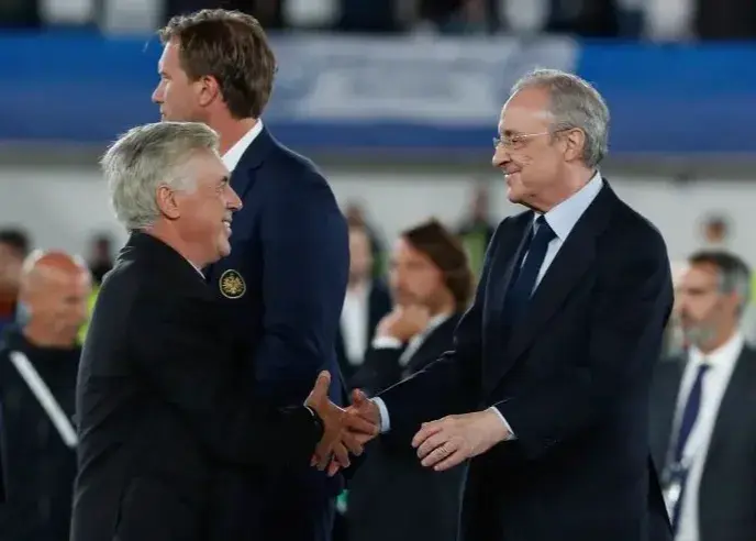 قول مهمی که آنچلوتی به پرز داد