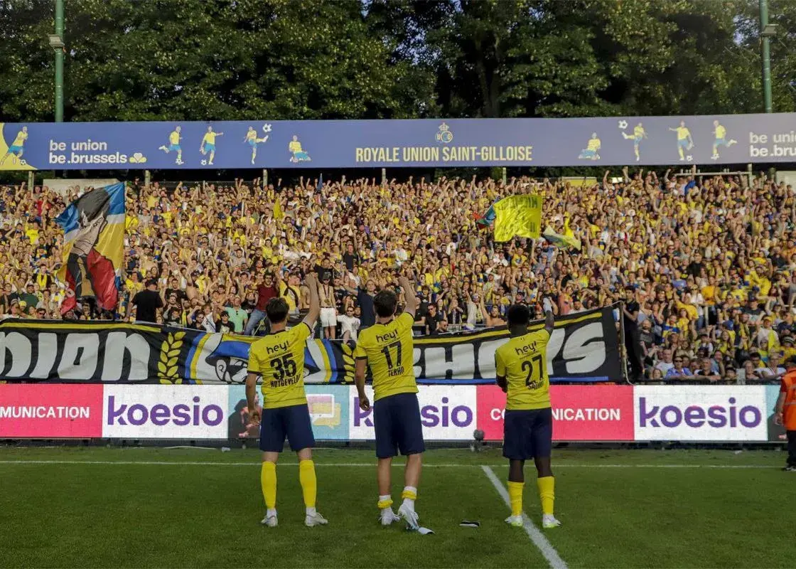 پس از ۹۰ سال: یونیون سن‌ژیلوا، فاتح لیگ بلژیک